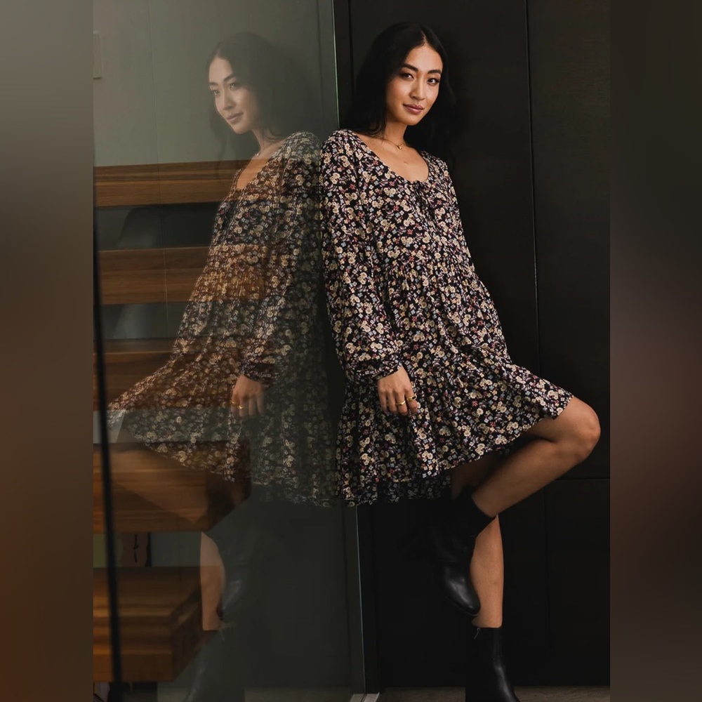 ZAHARA FLORAL MINI DRESS